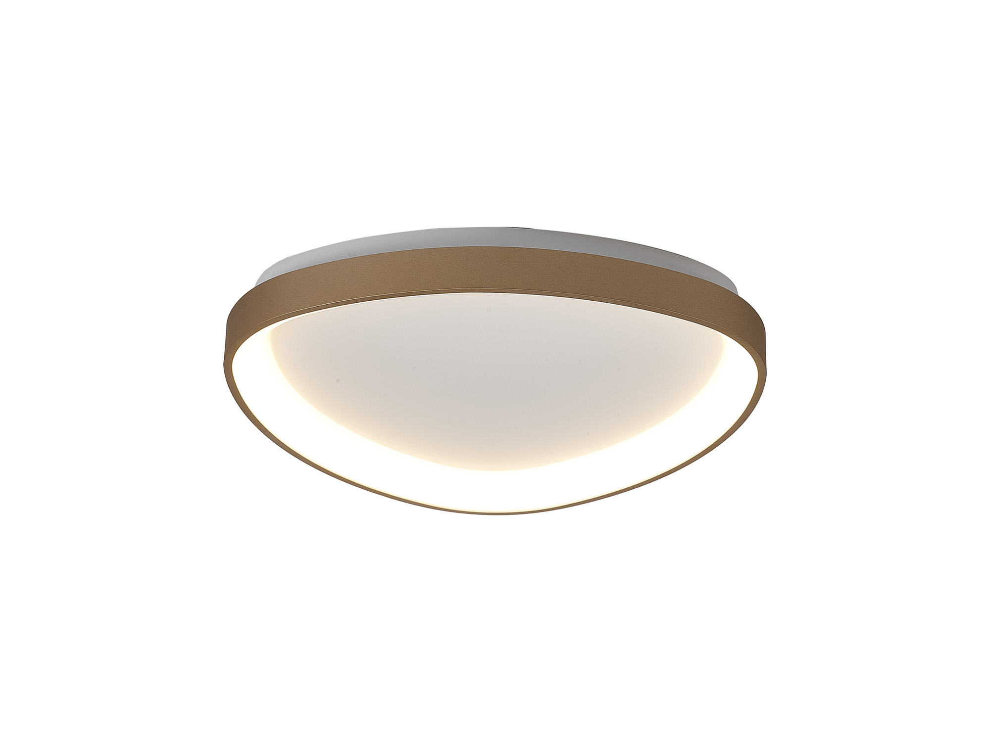 M8631  Niseko II Triangular Ceiling 42cm 38W LED Gold